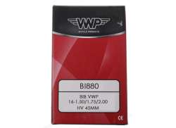 VWP インナー チューブ 16 x 1.50 - 2.00&#039;&#039; 45mm Dv - ブラック