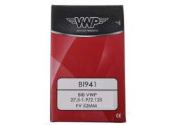 VWP インナー チューブ 27.5 x 1.90 - 2.125'' 52mm Pv - ブラック