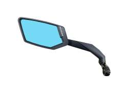 VWP Luxo Espelho De Bicicleta Ø22.2mm Para. Guiadores - Preto