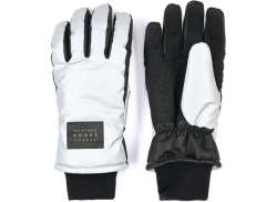 WeatherGoods Luna Cykelhandsker Refl. Sweden Silver