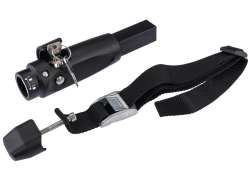 Weber Kupplungsstück Viereckig Ø23.5mm - Schwarz