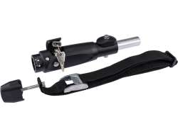 Weber Queridoo Forbindelsesstykke Firkant Ø25mm - Sort