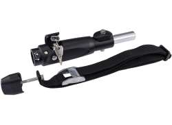 Weber Queridoo Lacznik Kwadratowe Ø25mm - Czarny