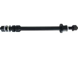 Weber Thru Axle with Thread 1.5mm Alu 142-148mm - Black