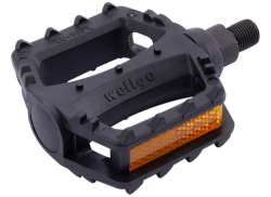 Wellgo LU-469 BMX Pedals 1/2\" Plastic - Black
