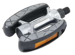 Wellgo LU-T4 Pedals 1/2 Anti-Slip Aluminum - Black/Gray