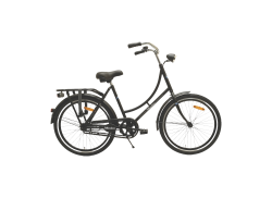 Wheelerz Oma Rower Dzieciecy 24&quot; 1V Piasta Z Hamulcem - Czarny