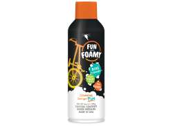 White Lightning Fun &amp; Foamy Agente De Limpeza De Bicicleta - Lata De Spray 240ml