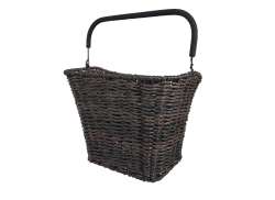 Wicked Bicycle Basket Seagrass Incl. 95mm Adapter - Dark Br