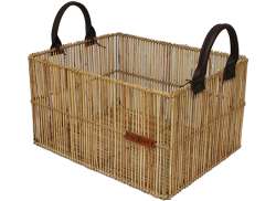 Wicked L Bicycle Basket Vertical 46 x 35 x 25cm - Brown