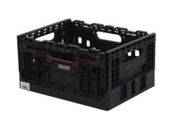 Wicked Smart Crate Bicycle Crate 16L - Black/Brown