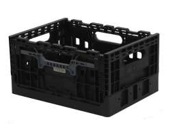 Wicked Smart Crate Bicycle Crate 16L - Black/Gray