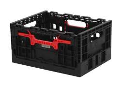 Wicked Smart Crate Bicycle Crate 16L - Black/Red