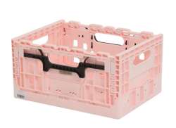 Wicked Smart Crate Bicycle Crate 16L - Light Pink/Black