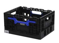 Wicked Smart Crate Fietskrat 16L - Zwart/Blauw