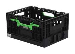 Wicked Smart Crate Fietskrat 16L - Zwart/Groen