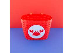 Widek Clappy Crab Fietsmand - Rood