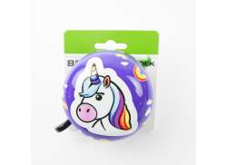 Widek Emoticon Ding Dong Campanello Bicicletta 80mm - Viola