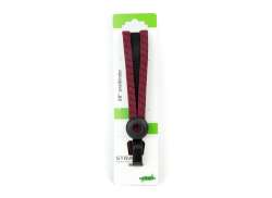 Widek Eye Snelbinder Trio Haken 24/12mm 540mm - Zw/Rood