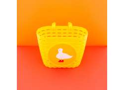 Widek Sleepy Anatra Cestino Bicicletta - Giallo