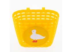 Widek Sleepy Duck Fietsmand - Geel