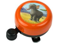 Widek Timbre De Ni&ntilde;o Animales Kingdom - Naranja/Negro