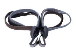 Widek Trio Curele De Suport C&acirc;rlig 65cm - Negru/Maro/Gri