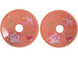 Wielschijf Prinzess 16 Polegada Para. Uniciclo - Rosa