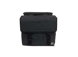 Willex Canvas Double Pannier 40 Liter Black/Matt Black