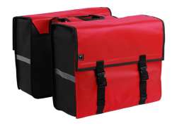 Willex Doppel- Fahrradtasche 34L Tarpaulin - Rot