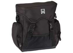 Willex Einzelne Fahrradtasche Packtasche Schwarz 10L