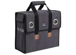 Willex 帆布 购物袋 单 驮包 18L - 灰色