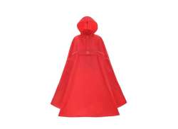 Willex Léger Poncho Taille L/XL Rouge