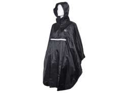 Willex Poncho Noir - Taille One Taille