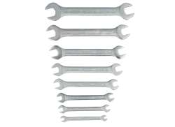 Wisvo Spanner Tool Set 8-Parts- Silver