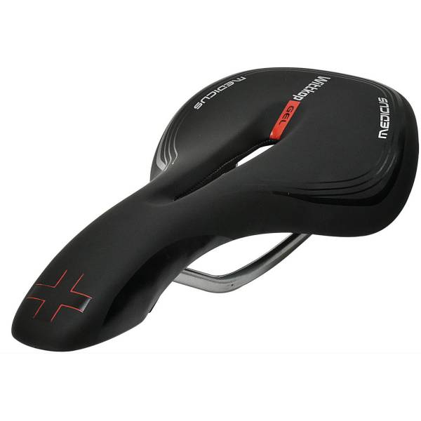 Buy Wittkop Medicus Twin 7.0 Bicycle Saddle Gel Black at HBS