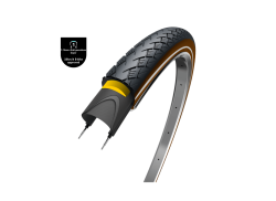 Wolff Traveller Tire 28x1.75\" - Black/Brown