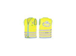 Wowow Crazy Monster Childrens Vest Fluor. Yellow