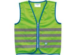 WOWOW Fun Jacket Reflective Children´s vest Green - L