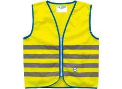 WOWOW Fun Jacket Reflex Kindervest Yellow