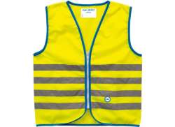 WOWOW Reflective Vest Children Fun Jacket Yellow - Size M