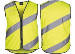 WOWOW Roadie Reflecting Sports Vest Yellow - Size L