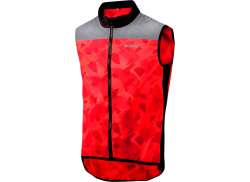 Wowow Rysy R&eacute;fl&eacute;chissant Gilet/Maillot De Corps Rood/Zilver