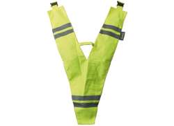 Wowow Safety Collar Textile Fluor Yellow Size L 53x60x30cm