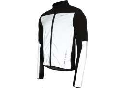 WOWOW Santiago Refletor Capa De Chuva Prata/Preto - 2XL