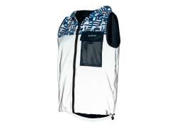 Wowow Towson Blu Full Catarifrangente Gilet Bianco White