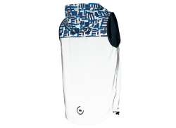 Wowow Towson Blue Full Reflective Colete Branco White