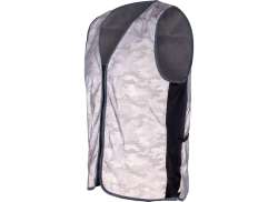 Wowow Tytan Full Reflective Kamizelka Bez Rekawa Srebrny - S