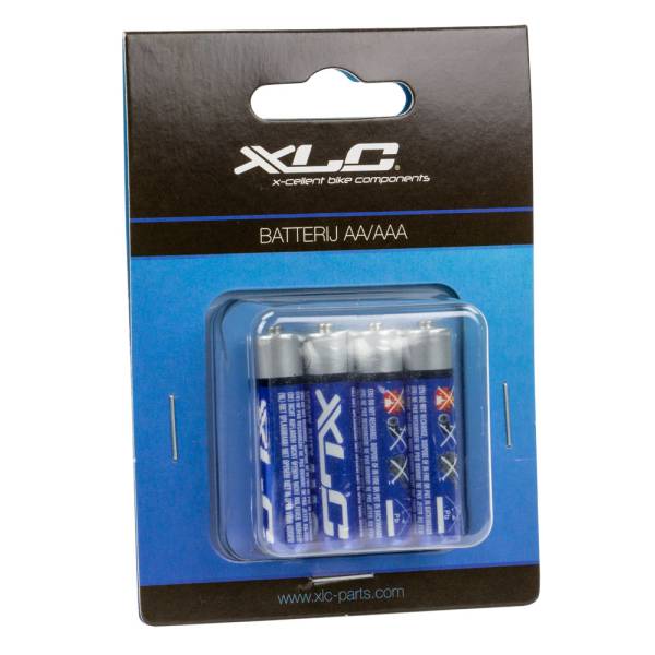 XLC AAA LR03 Batterijen Penlite - Blauw (4)