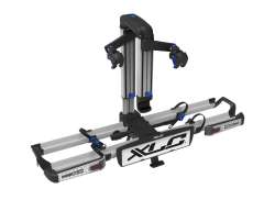 XLC Almada Lavoro-E Basso Monopattino Portabici 2 Biciclette - Argento